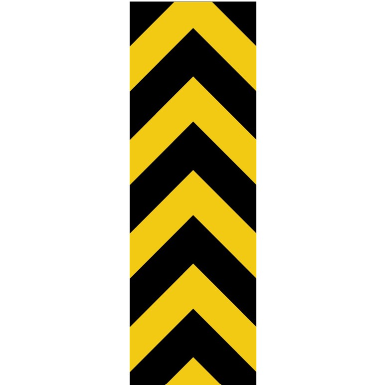 12"x36" w/ 3" Stripe