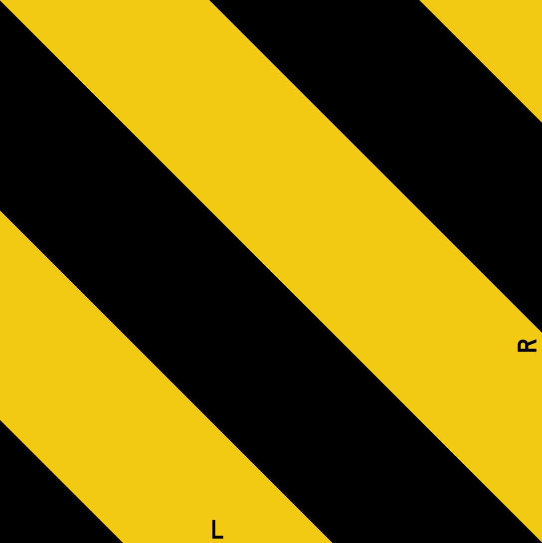 22"x22" w/ 6" Stripe - Image 2