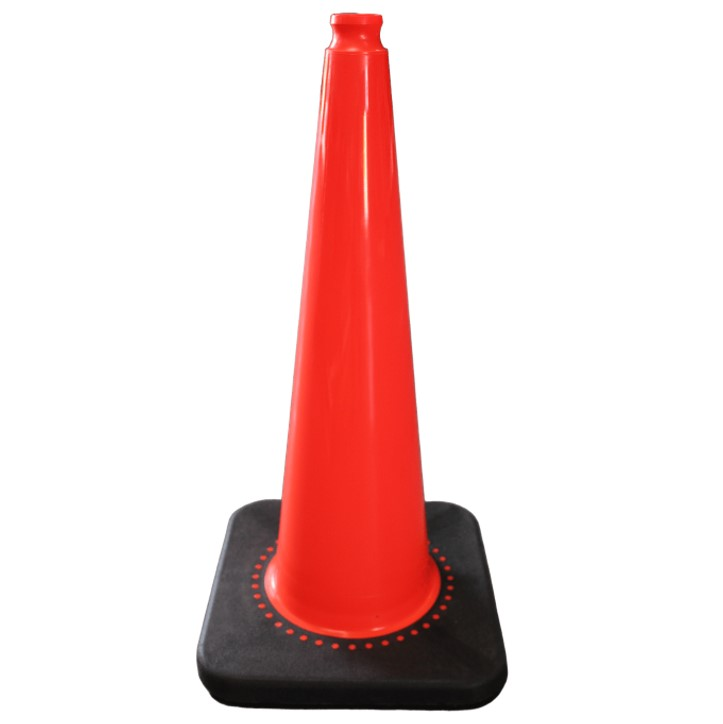 28" Traffic Cone - 10 Pound Base